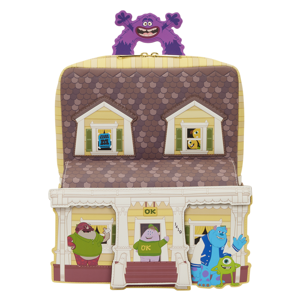 Monsters University Oozma Kappa House Figural Mini Backpack
