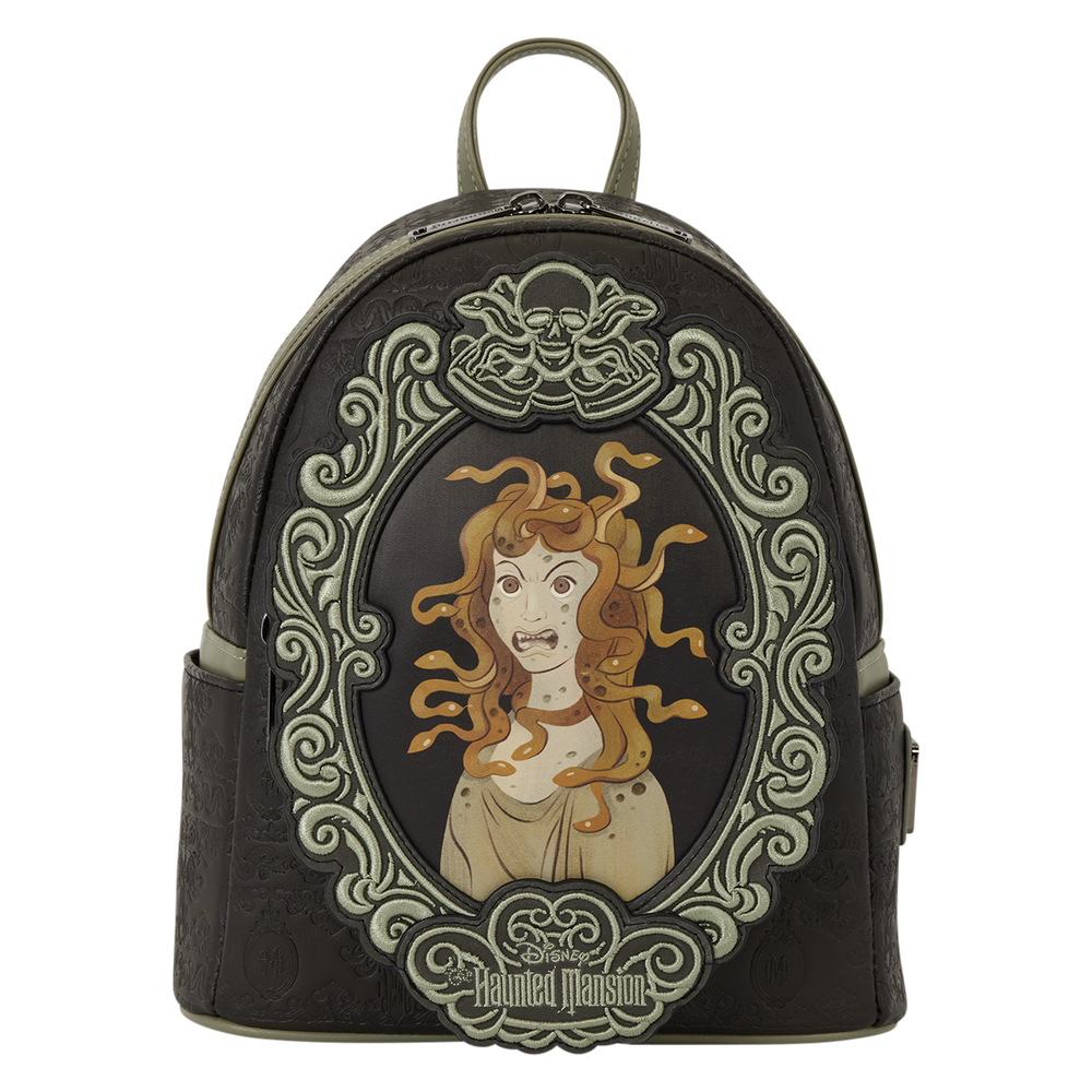 The Haunted Mansion Exclusive Medusa Portrait Light-Up Glow Mini Backpack