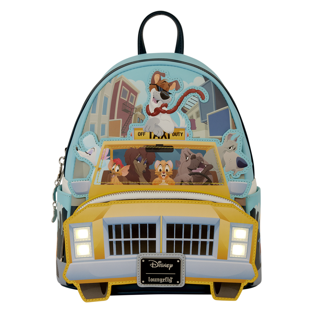 Oliver & Company Taxi Cab Light-Up Mini Backpack