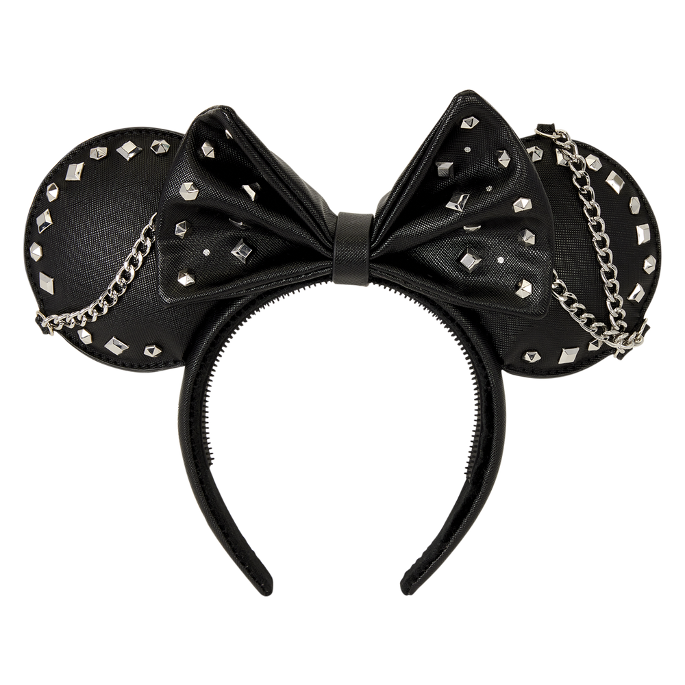 Minnie Mouse Studs & Chains Ear Headband