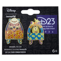 D23 Exclusive Lilo & Stitch Jumba and Pleakley 2-Pack Pin Set
