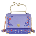 Snow White Shimmer Crossbody Bag