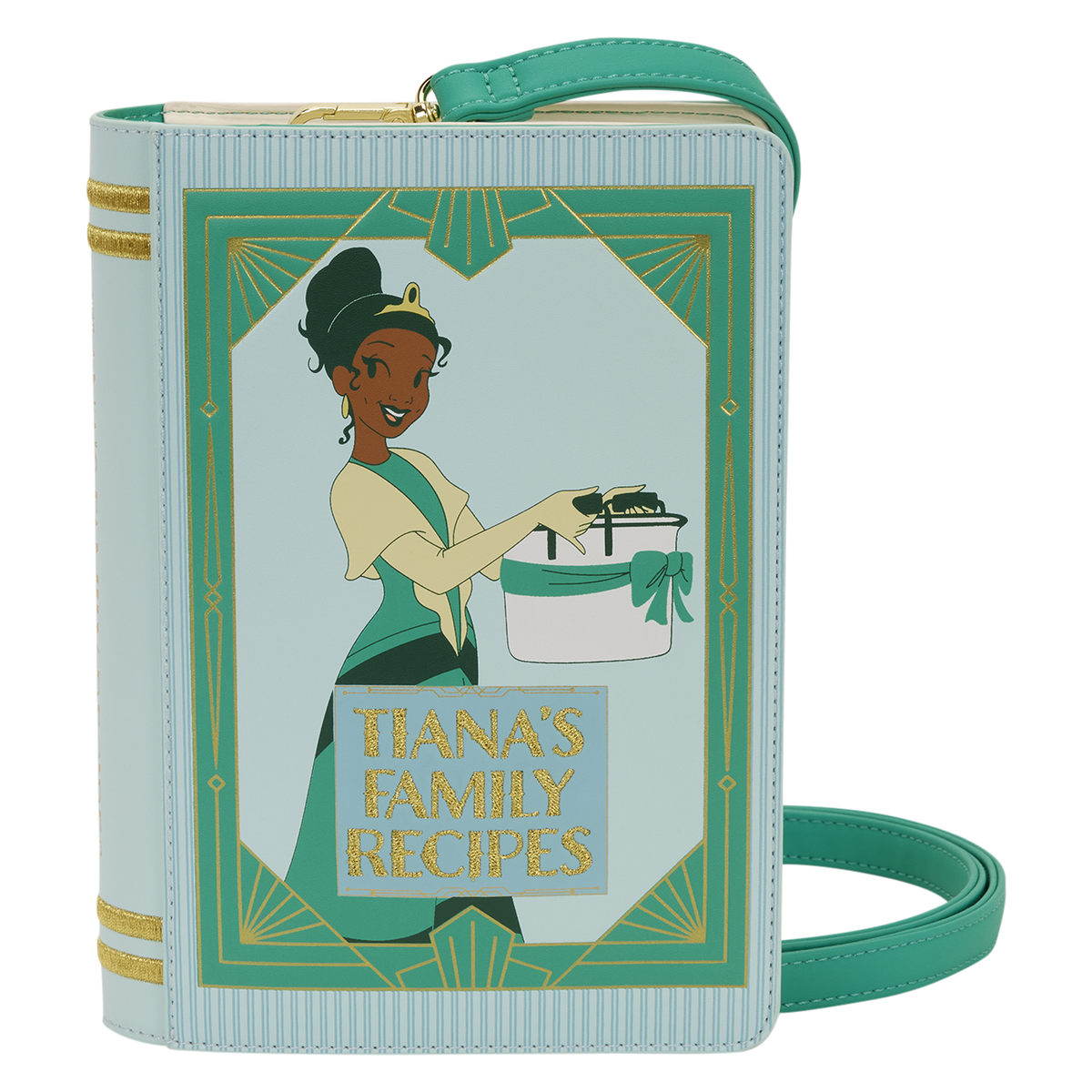 Bolso cruzado libro de recetas de Tiana – La Princesa y el Sapo