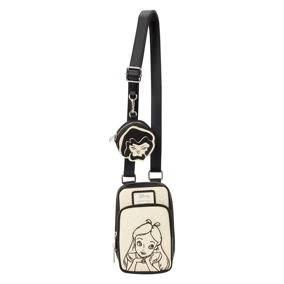 Bolso porta celular Alicia con monedero flor – Alicia en el País de las Maravillas