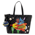 Lilo & Stitch Space Adventure Glow Tote Crossbody Bag with Coin Bag