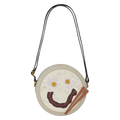 Mulan Congee Smiley Face Crossbody Bag