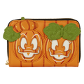 Donald & Daisy Jack-o'-Lantern Exclusive Glow Zip Around Wallet