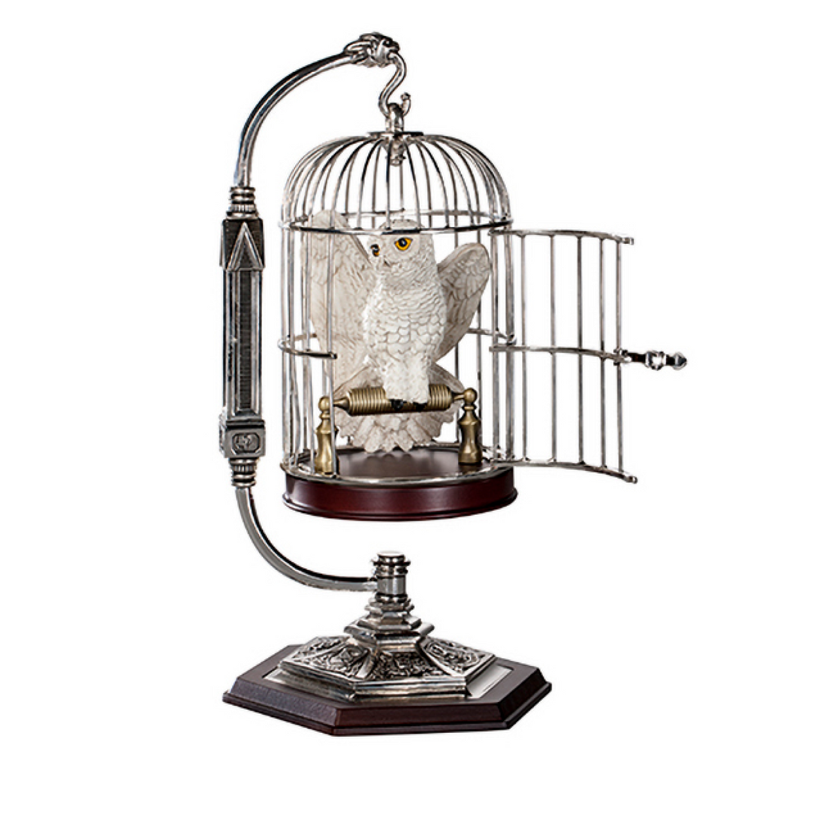 Harry Potter Miniature Hedwig and Cage Set