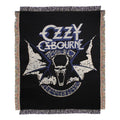 Halloween Horror Nights 2026 Ozzy Osbourne Woven Throw Blanket