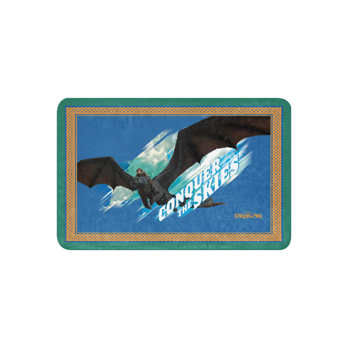 How to Train Your Dragon Conquer the Skies Sherpa Blanket